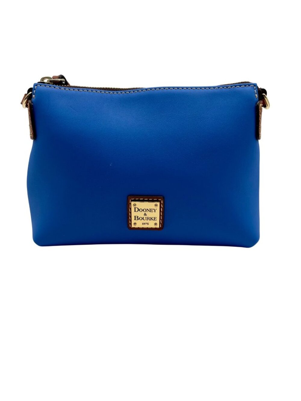 Dooney & Bourke Kirby Robin Blue Smooth Leather Crossbody Bag